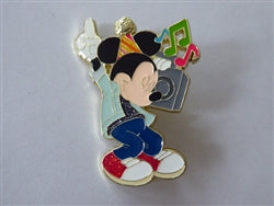 Disney Trading Pin 166787    Baublebar - Mickey Mouse - Listening to Boom Box - Celebration