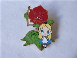 Disney Trading Pin 167457     PALM - Mini Alice - Roses are Red Series - Alice in Wonderland