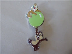 Disney Trading Pin  167586     DLP - Chip and Dale - Green Balloon