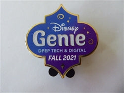 Disney Trading Pin 167674    DPEP Tech and Digital - Genie Service - Fall 2021