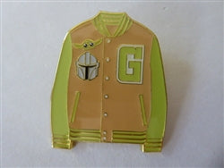 Disney Trading Pins 167750     Loungefly - Grogu - Varsity Jacket - G - Mandalorian - Star Wars