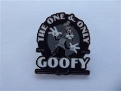Disney Trading Pin 167846    The One and Only Goofy - Black and White