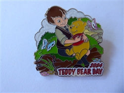 Disney Trading Pin 167921     Christopher Robin and Winnie the Pooh - Teddy Bear Day 2024
