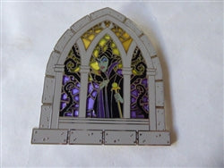 Disney Trading Pin 168024     DPB - Maleficent - Stained Glass - Arch Window - Jumbo