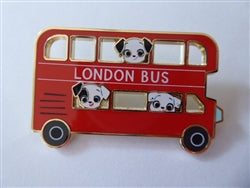 Disney Trading Pin  168161     PALM - Puppies - London Bus - Seeing Spots - 101 Dalmatians