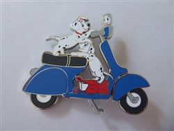 Disney Trading Pin 168165     PALM - Puppies on Vespa - Seeing Spots - 101 Dalmatians - Jumbo