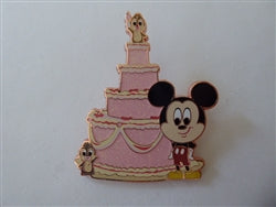 Disney Trading Pin 168387    PALM - Mickey, Chip, Dale - Birthday Cake