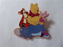 Disney Trading Pin 168389     PALM - Eeyore, Tigger, Piglet, Winnie the Pooh - Many Adventures of Winnie the Pooh