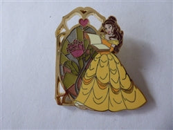Disney Trading Pin 168390    PALM - Belle - Rose - Stained Glass - Beauty and the Beast