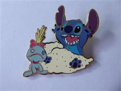 Disney Trading Pin  168454     PALM - Stitch and Scrump - Playing in the Sand - Lilo and Stitch