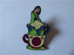 Disney Trading Pin  168481     Loungefly - Mulan - Princesses on Teacups - Mystery