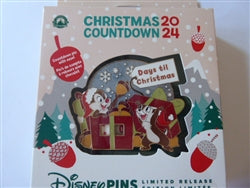 Disney Trading Pin 168645     Chip and Dale - Christmas Countdown - 25 Days til Christmas