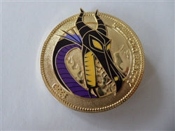 Disney Trading Pin 168785    PALM - Maleficent Dragon - Coin Series - Wave 1 - Sleeping Beauty - Jumbo