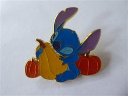 Disney Trading Pin  168864     Loungefly - Stitch Eating Squash - Fall Activities - Autumn Pumpkins - Lilo and Stitch