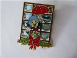 Disney Trading Pin  168877    Jiminy Cricket - Advent Calendar - Mickey's Christmas Carol - Stained Glass - Pinocchio