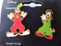Disney Trading Pins 169003     Loungefly - Goofy Movie Set - Christmas Holiday Pajamas