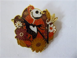 Disney Trading Pin 169085     Loungefly - Jack Skeleton - Nightmare Before Christmas Autumn Floral