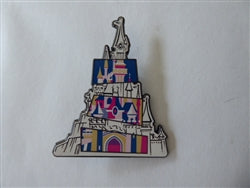 Disney Trading Pins 169212    DLP - Sleeping Beauty Castle - Pink and Blue