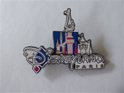 Disney Trading Pin 169213    DLP - Sleeping Beauty Castle - Pink and Blue - Logo