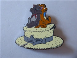 Disney Trading Pin 169219     DLP - Berlioz and Toulouse - Sitting on Straw Hat - Aristocats