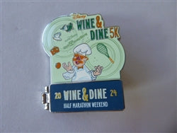 Disney Trading Pin 169361    WDW - Swedish Chef - 2024 Wine and Dine 5K - I Did It – Hinged - Muppets
