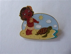 Disney Trading Pins 169471     Loungefly - Baby Moana - Holding Shell - Turtle