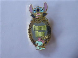 Disney Trading Pins 169508     DLP - Stitch and Scrump - Phantom Manor - Logo - Haunted Mansion
