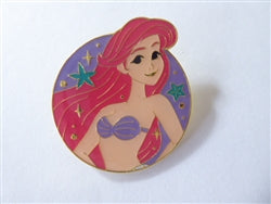 Disney Trading Pins 169650     Loungefly - Ariel - Circular Portrait - Purple Background - Little Mermaid