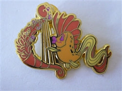 Disney Trading Pin  169860     Loungefly - Fish Playing Harp - Under the Sea - Mystery - Little Mermaid