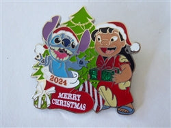 Disney Trading Pin  169867    Stitch - Lilo and Stitch - Merry Christmas 2024 - Days of Note