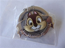 Disney Trading Pin  169915     HKDL - Chip - Pin Trading Carnival Series - Silver