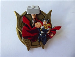 Disney Trading Pin 169932     Thor - Wielding Mjolnir Hammer - Avengers - Marvel