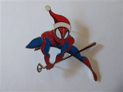 Disney Trading Pin 169960     DLP - Spider-Man - Wearing Santa Hat - Christmas 2024 - Marvel