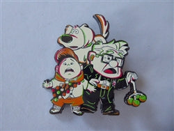 Disney Trading Pins 170008     DLP - Carl, Russell and Dug - Scared - Halloween - UP - Pixar
