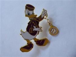 Disney Trading Pins 170020     DLP - Donald Duck - Dangling Watch - Hollywood Tower Hotel