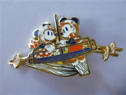 Disney Trading Pin 170072  Minnie and Mickey - Riding on a Ski Lift - Fab Five Skiing Adventure - Mystery