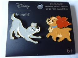Disney Trading Pin 170081     Loungefly - Lady and Tramp Set - Smiling