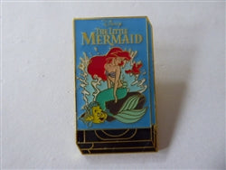 Disney Trading Pin 170105     Loungefly - Ariel, Sebastian, Flounder - Little Mermaid - Princess VHS - Mystery