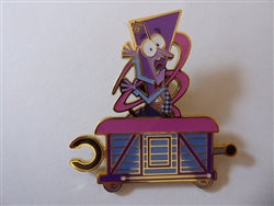 Disney Trading Pin 170106 Fear - Riding in Boxcar - Inside Out 2 Emotions Train - Mystery - Pixar