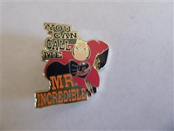 Disney Trading Pin 170179     Bob Parr - You Can Call Me Mr. Incredible - Incredibles 2 - Pixar