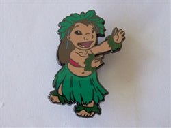 Disney Trading Pins 170208    FiGPiN - Lilo Doing the Hula - Y434 Rare - Lilo and Stitch Mini Mystery Series 3 - Vacation
