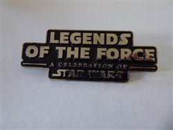 Disney Trading Pin 170229     DLP - Legends of the Force - A Celebration of Star Wars - Logo