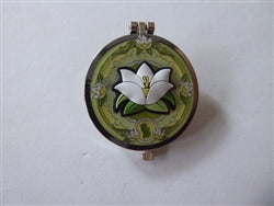 Disney Trading Pin 170393    Loungefly - Tiana and Ray - Water Lily - Princess Compact Mirror - Mystery - Free-D - Hinged - Princess and the Frog