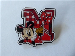 Disney Trading Pin 170425     Loungefly - Minnie Mouse - Varsity Letter