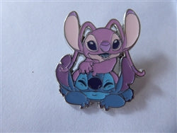 Disney Trading Pin 170495     Loungefly - Angel Sitting on top of Stitch