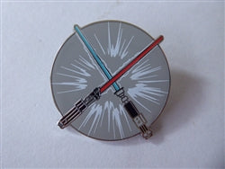 Disney Trading Pin 170537   Blue and Red Lightsabers - Obi-Wan Kenobi and Darth Vader - New Hope - Star Wars