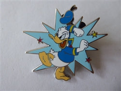 Disney Trading Pin 170594    Angry Donald Duck - Blue Starburst