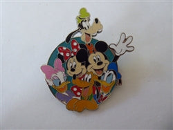 Disney Trading Pin 170602    Sensational Six Disney Character Cluster
