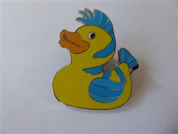 Disney Trading Pin 170659     Flounder - Ducks of Disney - Rubber Duckies - Mystery - Little Mermaid