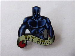 Disney Trading Pin 170696   Black Panther - Marvel Avengers Superheroes Tattoos - The King - Mystery